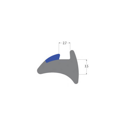 Reddiplex R3234 Blue Wedge Gasket