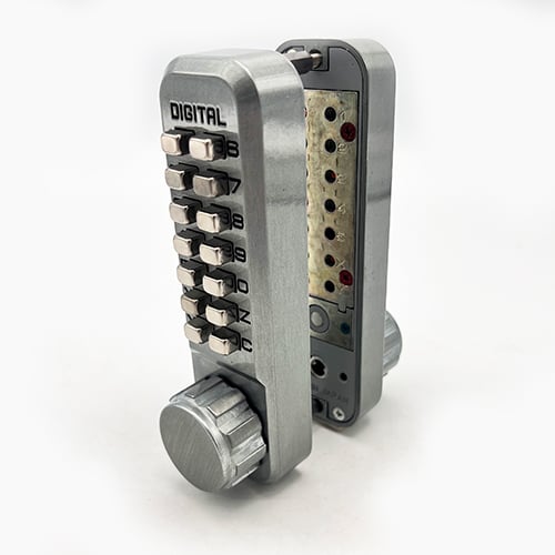 Lockey 2430 Double Sided Tubular Mortice Latch back to back Digital Lock