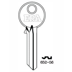 Era 652-56 Genuine 6 Pin Cylinder Key Blank