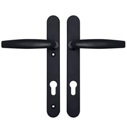 Hoppe Atlanta Lever Lever UPVC Multipoint Door Handles -  92mm PZ Sprung 122mm Screw Centres