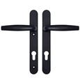 Hoppe Atlanta Lever Lever UPVC Multipoint Door Handles -  92mm PZ Sprung 122mm Screw Centres