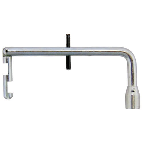 Lift drop key with triangle opener