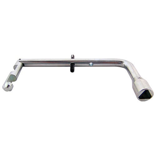 Lift drop key with triangle opener