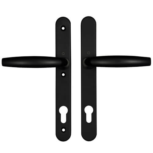 Hoppe Atlanta Lever Lever UPVC Multipoint Door Handles -  92mm PZ Unsprung 200mm Screw Centres