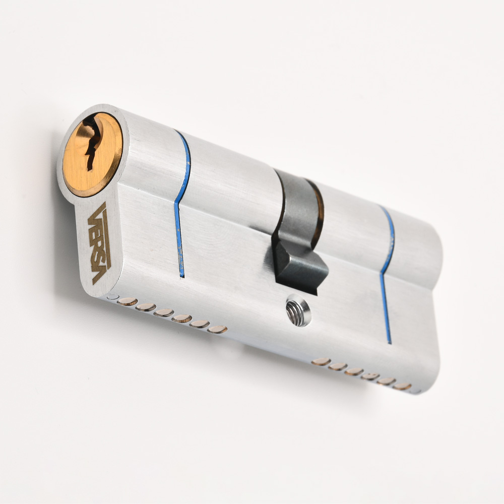 VERSA Dual Finish 6-Pin Euro Double Anti Snap Cylinder