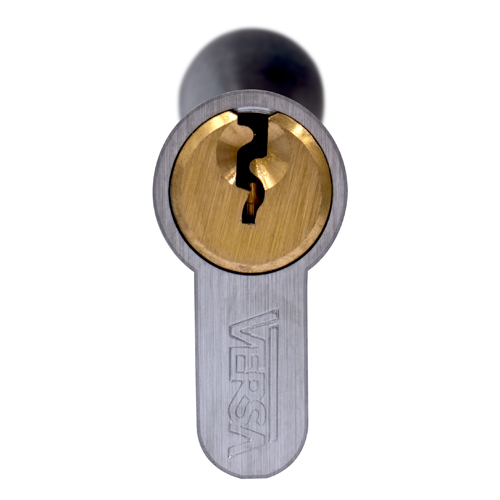 VERSA Dual Finish 6-Pin Key & Turn Euro Anti Snap Cylinder