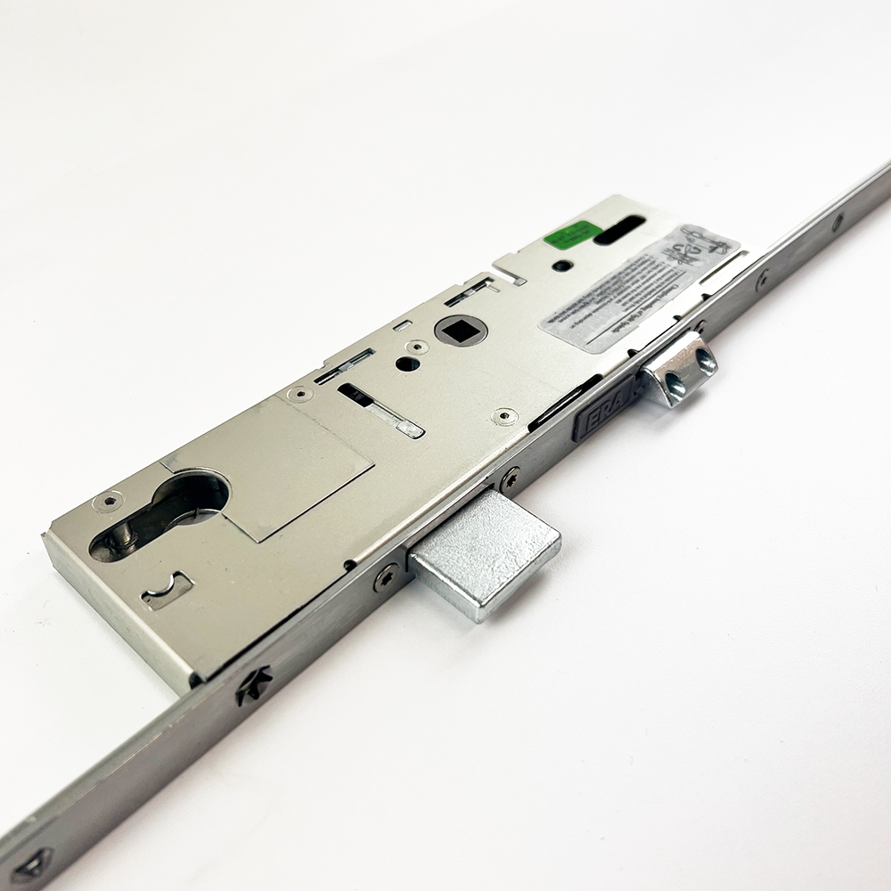 Era Latch Deadbolt 2 Hooks Interlocking French Door Lock Split Spindle Multipoint Door Lock (top hook to spindle = 380mm)