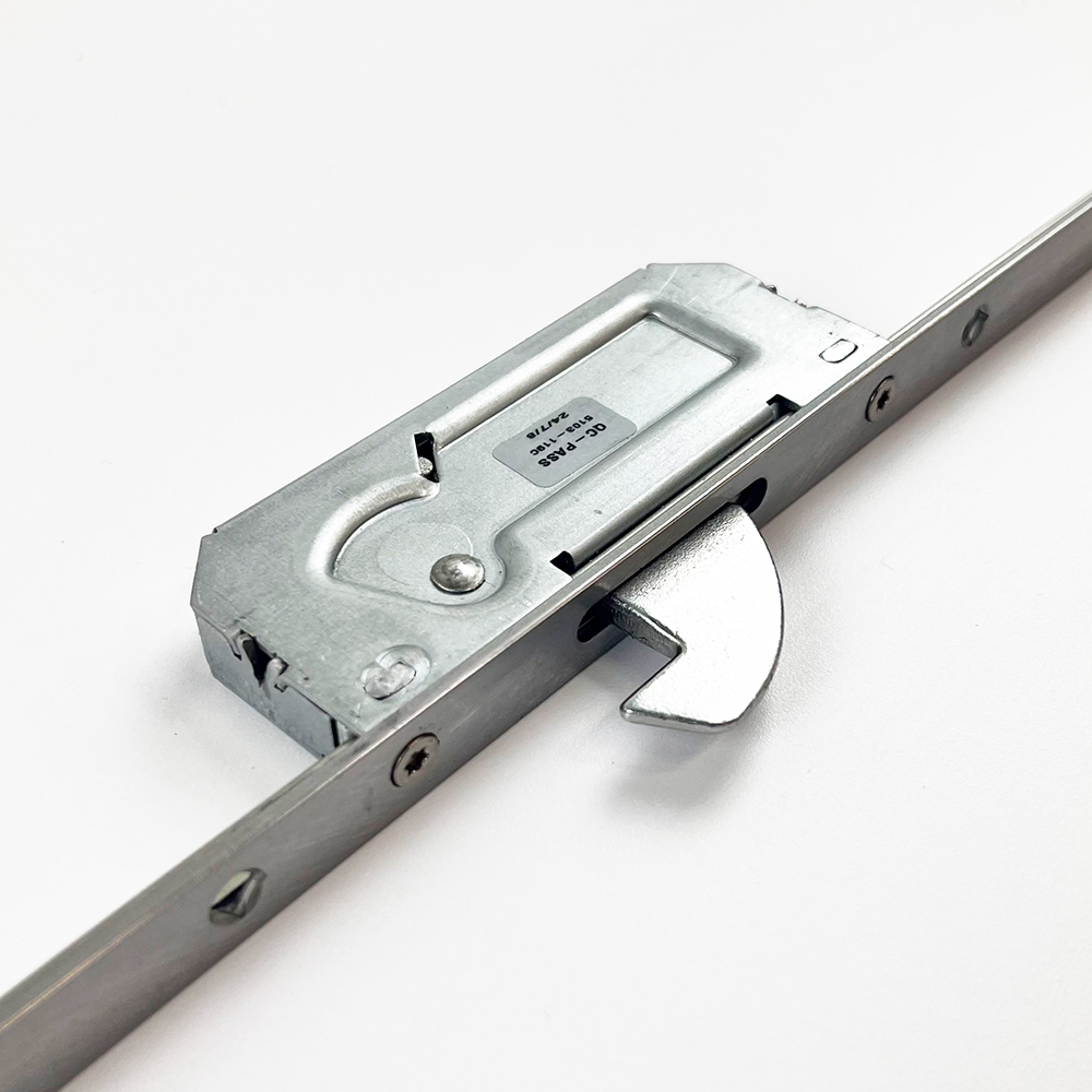 Era Latch Deadbolt 2 Hooks Interlocking French Door Lock Split Spindle Multipoint Door Lock (top hook to spindle = 380mm)