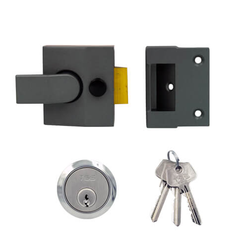 TSS 6 Pin Modern Non Deadlocking Nightlatch 40mm