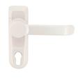 Briton 1413E Outside Access Device - Lever Handle No Euro Cylinder - For Timber or Metal Doors
