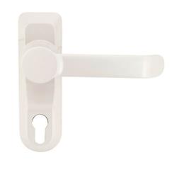 Briton 1413E Outside Access Device - Lever Handle No Euro Cylinder - For Timber or Metal Doors