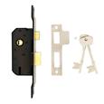 Willenhall M5 Non British Standard 5 Lever 2" Cranked 19mm Extended Forend Mortice Sashlock 