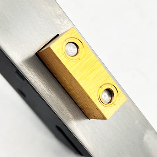 Willenhall M5 Non British Standard 5 Lever 2" Cranked 19mm Extended Forend Mortice Sashlock 