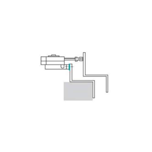 T740 Chain Opener Narrow Fixing Plate for Aluminium Windows