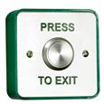 TSS Stainless Steel Standard Exit Button Surface or Flush Mounted