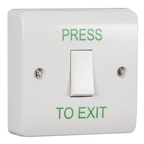 TSS Plastic Light Switch Style Exit Button