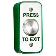 TSS Stainless Steel Narrow Exit Button Surface or Flush mounted