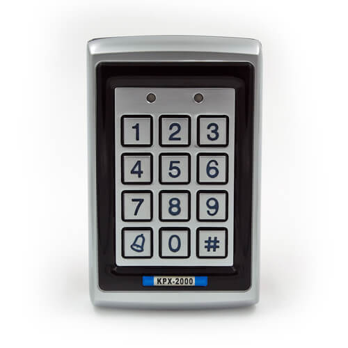 TSS Access Keypad with built in proximity reader + capacity for optional secondary reader