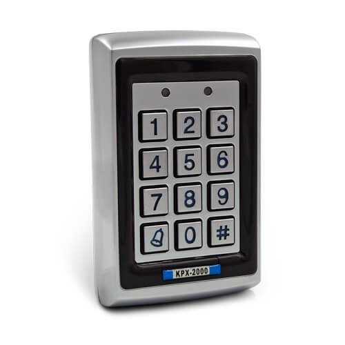 TSS Access Keypad with built in proximity reader + capacity for optional secondary reader