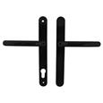 Fab & Fix Balmoral Blank Lever Lever UPVC Multipoint Door Handles -  92mm PZ Sprung 212mm Screw Centres