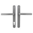 Fab & Fix Balmoral Blank Lever Lever UPVC Multipoint Door Handles -  92mm PZ Sprung 212mm Screw Centres