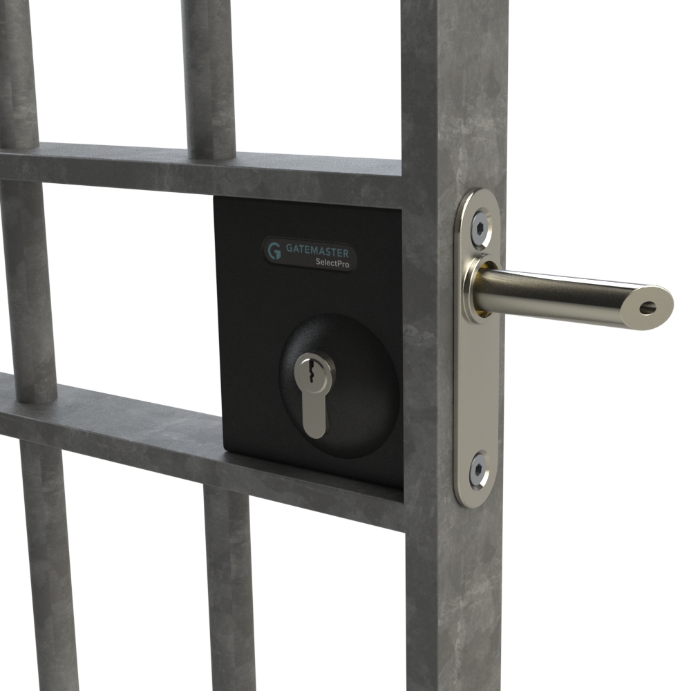 Gatemaster Bolt on Gate Deadlocking Latch - Suits 40-60mm Box Sections