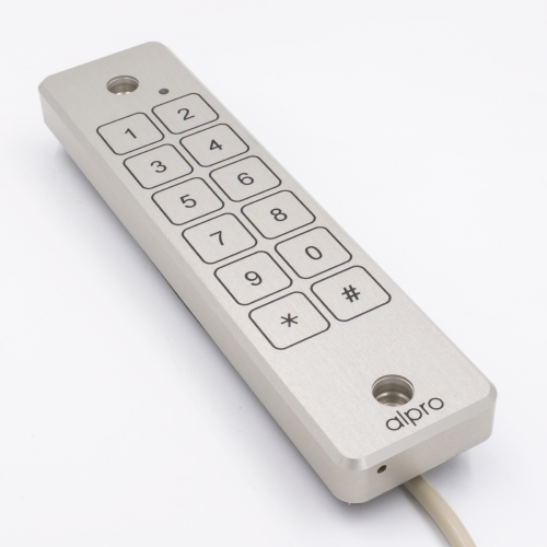 Alpro Weatherproof Narrow Touch Access Keypad
