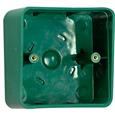 TSS Green Plastic Shrouded Back Box