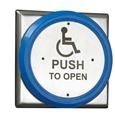 TSS Stainless Steel Large Push Plate Exit Button