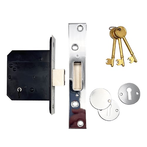 TSS British Standard 5 Lever Mortice Deadlock