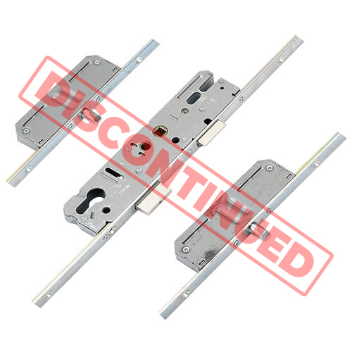 KFV Latch Deadbolt 2 Pin Bolts Lift Lever Multipoint Door Lock (top pin to spindle = 730mm)