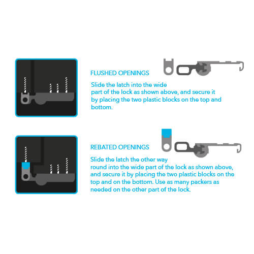 VERSA Universal Door/Window Restrictor Lock