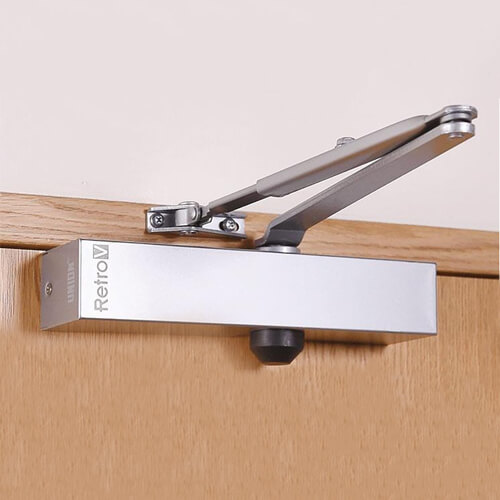 Union RetroV Size 3-4 Overhead Door Closer