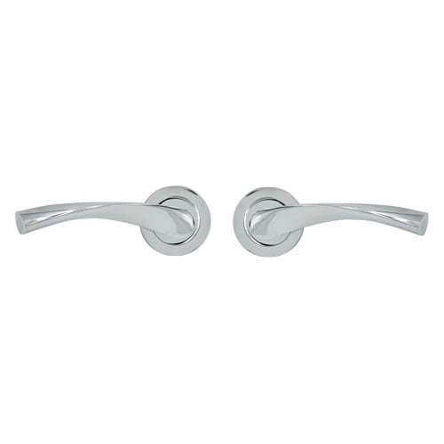 TSS Juliete Lever Handle on Round Rose Door Furniture
