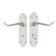 TSS Regent Scroll Lever Handle on Plate Door Furniture