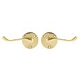 TSS Scroll Round Rose Lever Latch Furniture