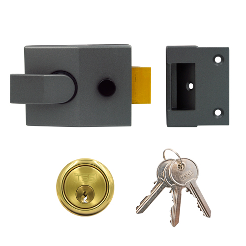 TSS 5 Pin 60mm Modern Deadlocking Nightlatch 