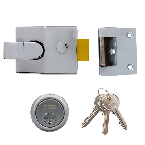 TSS 5 Pin 60mm Modern Non Deadlocking Nightlatch 