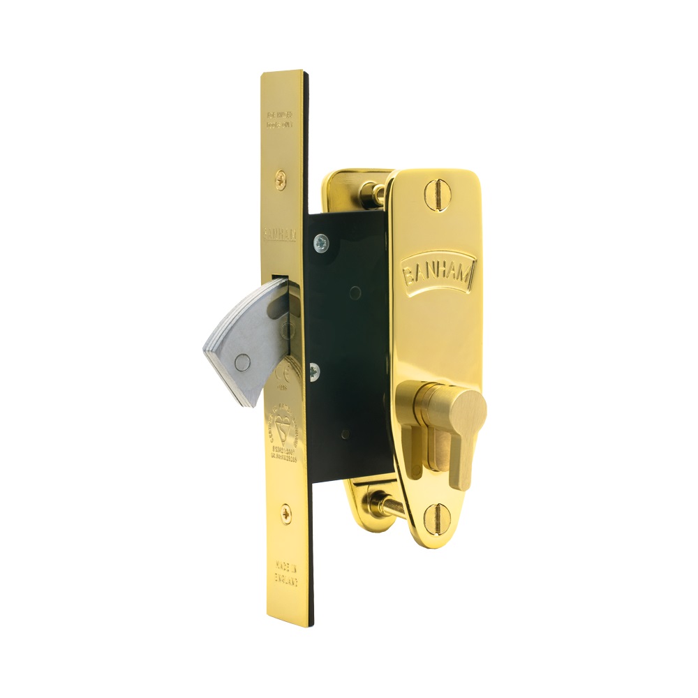 Banham M5008 Europrofile Mortice Deadlock With Internal Thumbturn