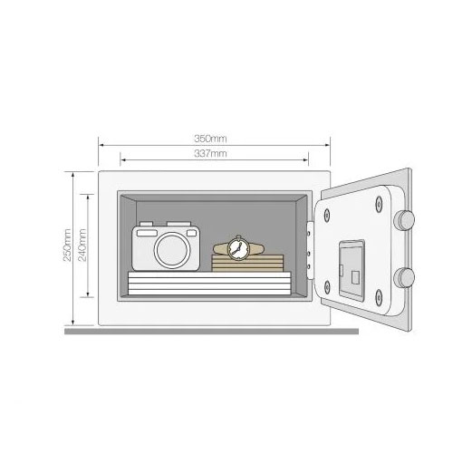 Yale YSM250 Certified Home Safe