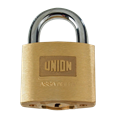 UNION C-Series 1K42 AVA Brass Open Shackle Padlock