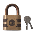 YALE 850 & 870 Open Shackle Bronze Padlock