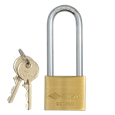 CISA 22011 KD Long Shackle Brass Padlock
