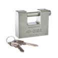 CISA 28550 LIM Steel Sliding Shackle Padlock