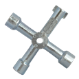ASEC 4-Way Metal Services Key