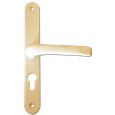 ASEC 70 Lever/Lever UPVC Furniture - 270mm Backplate