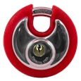 Asec Coloured Discus Padlock