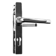 ASEC 70 Lever/Lever Door Furniture To Suit Ferco - 205mm Backplate