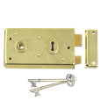 ASEC 1 Lever Double Handed Rimlock - 140mm