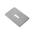 ASEC Self Adhesive 45mm x 70mm UK Mortice Escutcheon